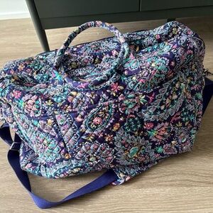 Large Vera Bradley duffel.